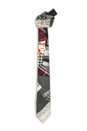 Patchwork différentes couleurs inégales - Unequal original patchwork fabric tie multiple colors and fabrics